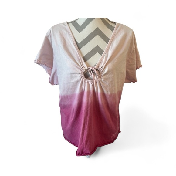 Womens Harley Women’s Plus Size 1X Tie-Dye V-Neck Short Sleeve Top - Picture 1 of 7